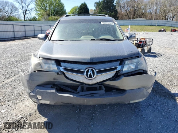 2007 Acura MDX Sport/Entertainment Pkg with VIN 2HNYD28847H522028, listed as a Copart auction lot 50006185 with 138,286 mi miles and Salvage Title. Bid and sale history available at carsss.com. Image 5.