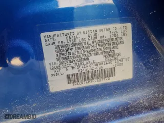 2017 Nissan Versa Sedan SV with VIN 3N1CN7APXHL807940, listed as a Copart auction lot 47189565 with 132,794 mi miles and Salvage Title. Bid and sale history available at carsss.com. Image 12.