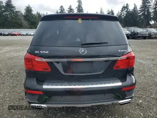 2015 Mercedes-Benz GL-Class GL 550 with VIN 4JGDF7DE5FA498354, listed as a Copart auction lot 47321215 with 100,702 mi miles and Salvage Title. Bid and sale history available at carsss.com. Image 6.