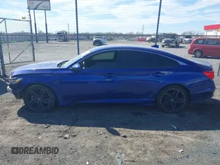 2019 Honda Accord Sedan Sport 1.5T with VIN 1HGCV1F35KA123698, listed as a IAAI auction lot 41825649 with 122,695 mi miles. Bid and sale history available at carsss.com. Image 14.