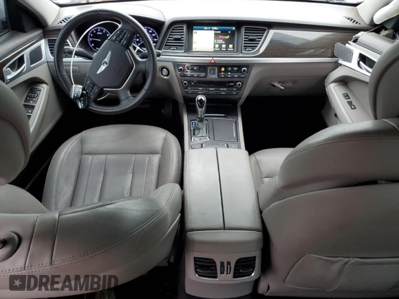 2016 Hyundai Genesis 3.8L z VIN KMHGN4JE3GU113246, wystawiony jako Copart lot #48023875 z przebiegiem 120 718 mil mil oraz Szkody całkowita. Historia ofert i sprzedaży dostępna na DreamBid. Obrazek 8.