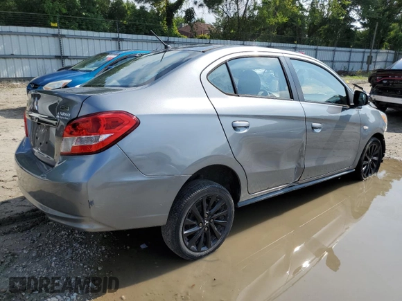 2020 Mitsubishi Mirage G4 SE with VIN ML32F4FJ4LHF00401, listed as a Copart auction lot 66931914 with 54,844 mi miles and Salvage Title. Bid and sale history available at carsss.com. Image 3.