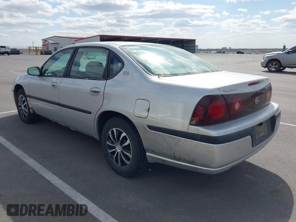2004 Chevrolet Impala with VIN 2G1WF52E549107399, listed as a IAAI auction lot 41969935 with 190,316 mi miles. Bid and sale history available at carsss.com. Image 3.