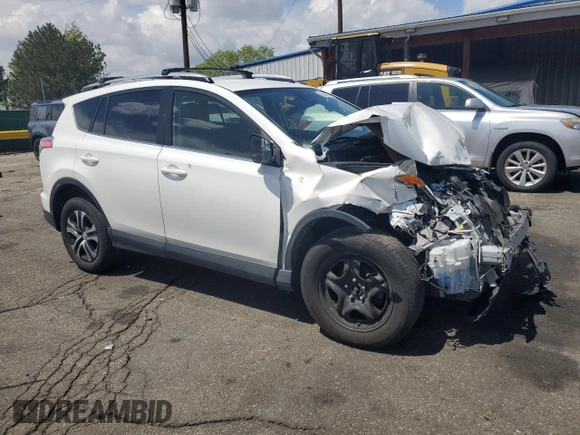 2017 Toyota RAV4 LE with VIN JTMBFREVXHJ711761, listed as a Copart auction lot 55808675 with Not provided miles and Salvage title. Bid and sale history available at DreamBid. Image 4.