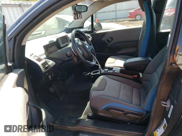 2019 BMW i3 with VIN WBY8P4C52K7E79708, listed as a Copart auction lot 47839713 with 49,629 mi miles. Bid and sale history available at carsss.com. Image 7.