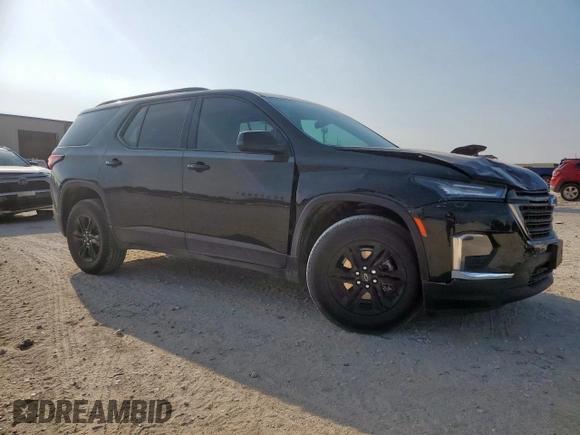 2023 Chevrolet Traverse LS with VIN 1GNERFKW2PJ312848, listed as a Copart auction lot 60497505 with 52,104 mi miles and Salvage title. Bid and sale history available at DreamBid. Image 4.