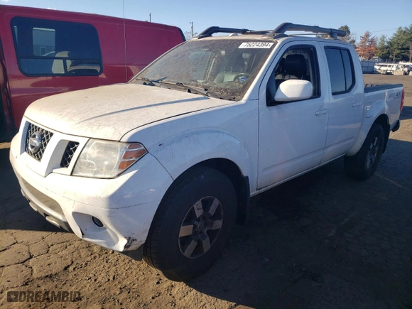 2011 Nissan Frontier PRO-4X with VIN 1N6AD0EVXBC440903, listed as a Copart auction lot 75224394 with 207,536 mi miles and Clean Title. Bid and sale history available at carsss.com. Image 1.