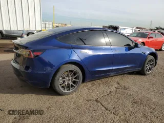 2023 Tesla Model 3 with VIN 5YJ3E1EA5PF449028, listed as a Copart auction lot 88924805 with 55,350 mi miles and Clean Title. Bid and sale history available at DreamBid. Image 3.