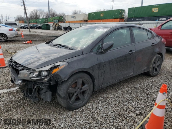2018 Kia Forte LX with VIN 3KPFL4A76JE247228, listed as a Copart auction lot 51043235 with 145,453 mi miles and Clean Title. Bid and sale history available at carsss.com. Image 1.