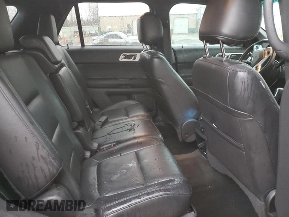 2015 Ford Explorer Limited with VIN 1FM5K8F88FGA70076, listed as a Copart auction lot 49781695 with 158,196 mi miles and Salvage Title. Bid and sale history available at DreamBid. Image 11.