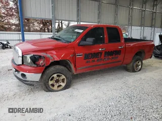 2007 Dodge 2500 SLT with VIN 1D7KS28D77J589807, listed as a Copart auction lot 81945454 with 245,011 mi miles and Salvage title. Bid and sale history available at DreamBid. Image 1.
