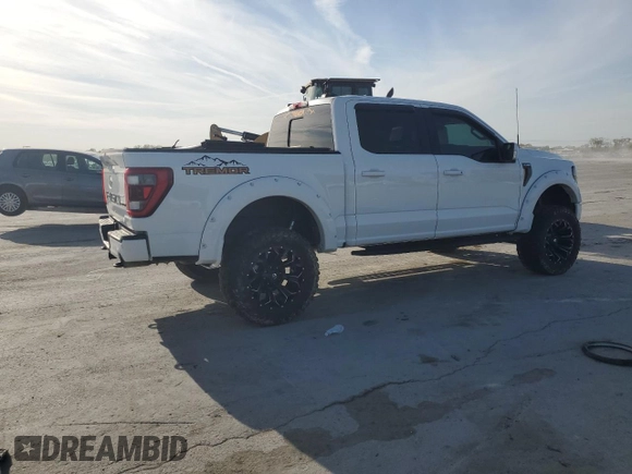 2022 Ford F-150 XL z VIN 1FTEW1E84NFA07871, wystawiony jako Copart lot #53293845 z przebiegiem Nie podano mil oraz Szkoda całkowita • Salvage title. Historia ofert i sprzedaży dostępna na DreamBid. Obrazek 3.