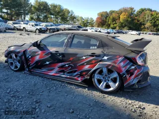 2019 Honda Civic Type R Touring with VIN SHHFK8G79KU203428, listed as a Copart auction lot 73770644 with 0 mi miles and Salvage Title. Bid and sale history available at carsss.com. Image 2.