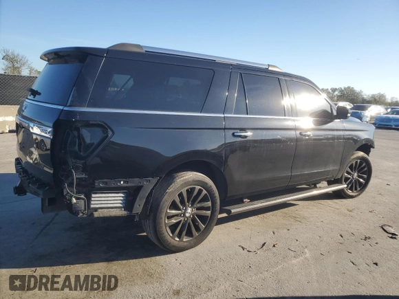 2020 Ford Expedition Max Limited with VIN 1FMJK1KT5LEA39665, listed as a Copart auction lot 46445865 with 132,291 mi miles and Clean title. Bid and sale history available at DreamBid. Image 3.