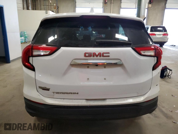 2023 GMC Terrain SLE z VIN 3GKALMEG2PL195366, wystawiony jako Copart lot #60752295 z przebiegiem 23 675 mil mil oraz Szkoda całkowita • Salvage title. Historia ofert i sprzedaży dostępna na DreamBid. Obrazek 6.