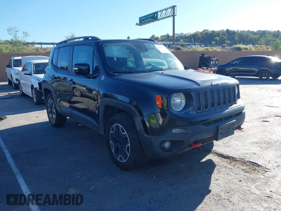 2015 Jeep Renegade Trailhawk с VIN ZACCJBCT2FPC20013, выставлен на аукционе IAAI как лот 42680212 с пробегом 285 990 миль миль и . История ставок и продаж доступна на DreamBid. Изображение 1.