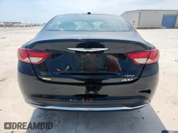 2015 Chrysler 200 Limited with VIN 1C3CCCAB0FN680374, listed as a Copart auction lot 60542615 with 241,857 mi miles and Salvage title. Bid and sale history available at DreamBid. Image 6.