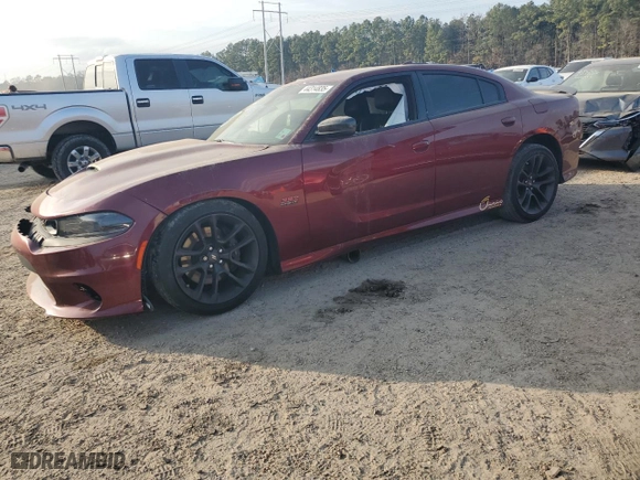 2022 Dodge Charger Scat Pack Widebody with VIN 2C3CDXGJ6NH209467, listed as a Copart auction lot 44314835 with 0 mi miles and Salvage Title. Bid and sale history available at carsss.com. Image 1.