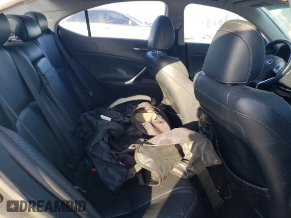 2011 Lexus IS 250 with VIN JTHBF5C2XB5134827, listed as a Copart auction lot 52330515 with 242,415 mi miles and Salvage Title. Bid and sale history available at DreamBid. Image 11.