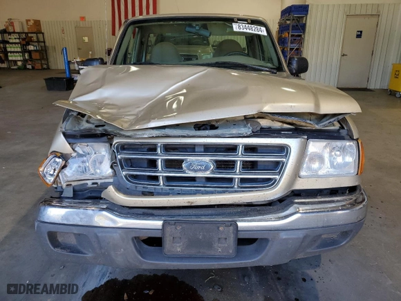 2001 Ford Ranger XL with VIN 1FTYR10C51PA36025, listed as a Copart auction lot 83448284 with 203,893 mi miles and Salvage Title. Bid and sale history available at carsss.com. Image 5.
