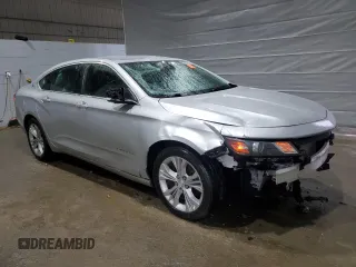 2014 Chevrolet Impala LT with VIN 2G1125S30E9105338, listed as a Copart auction lot 47850585 with 96,366 mi miles and Salvage Title. Bid and sale history available at DreamBid. Image 4.