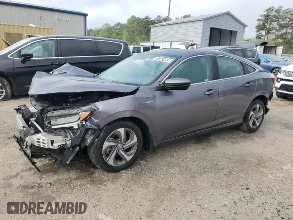 2020 Honda Insight EX with VIN 19XZE4F53LE014764, listed as a Copart auction lot 51767495 with Not Provided miles and Clean Title. Bid and sale history available at carsss.com. Image 1.