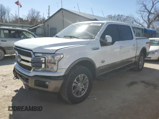 2018 Ford F-150 XL z VIN 1FTFW1E13JFE49963, wystawiony jako Copart lot #48669525 z przebiegiem 116 614 mil mil oraz Szkoda całkowita • Salvage title. Historia ofert i sprzedaży dostępna na DreamBid. Obrazek 1.