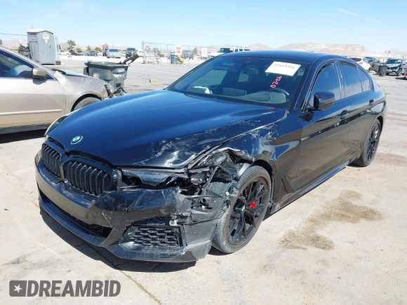 2021 BMW 5 Series 540i with VIN WBA53BJ03MWX05432, listed as a IAAI auction lot 41664361 with Not Provided miles and . Bid and sale history available at DreamBid. Image 2.
