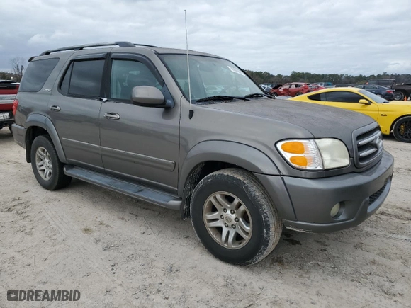 2004 Toyota Sequoia Limited with VIN 5TDZT38A34S227196, listed as a Copart auction lot 43868865 with 174,881 mi miles and Clean Title. Bid and sale history available at carsss.com. Image 4.