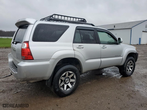 2006 Toyota 4Runner SR5 with VIN JTEBT14R968029534, listed as a Copart auction lot 52741625 with 277,417 mi miles and Clean Title. Bid and sale history available at carsss.com. Image 3.