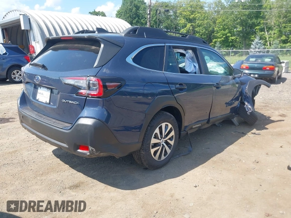 2025 Subaru Outback Premium with VIN 4S4BTADC4S3242331, listed as a IAAI auction lot 42565795 with 111 mi miles and . Bid and sale history available at DreamBid. Image 4.