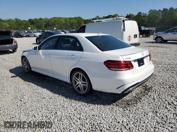 2016 Mercedes-Benz E 350 Luxury with VIN WDDHF8JB2GB326838, listed as a Copart auction lot 52218495 with 58,266 mi miles and Salvage Title. Bid and sale history available at DreamBid. Image 2.