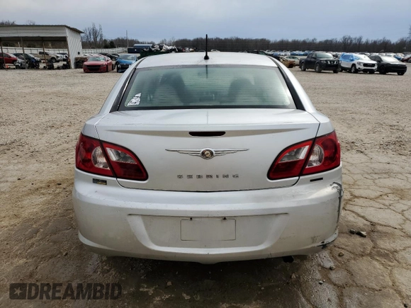 2007 Chrysler Sebring with VIN 1C3LC46K67N558750, listed as a Copart auction lot 48465875 with 303,357 mi miles and Salvage title. Bid and sale history available at DreamBid. Image 6.