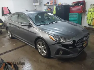 2018 Hyundai Sonata SEL with VIN 5NPE34AF8JH718603, listed as a IAAI auction lot 41609491 with 85,454 mi miles and . Bid and sale history available at DreamBid. Image 1.