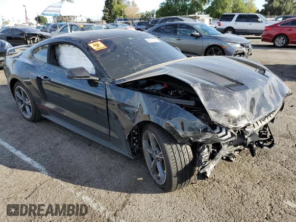 2022 Ford Mustang GT with VIN 1FA6P8CF2N5130818, listed as a Copart auction lot 46319515 with 1,616 mi miles and Salvage title. Bid and sale history available at DreamBid. Image 4.
