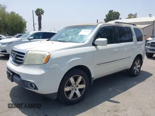2013 Honda Pilot Touring with VIN 5FNYF3H93DB017954, listed as a IAAI auction lot 42185556 with 174,929 mi miles and . Bid and sale history available at carsss.com. Image 18.
