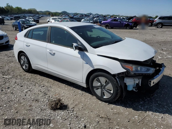 2018 Hyundai Ioniq Blue z VIN KMHC65LC2JU100864, wystawiony jako Copart lot #52219505 z przebiegiem 72 044 mil mil oraz Szkoda całkowita • Salvage title. Historia ofert i sprzedaży dostępna na DreamBid. Obrazek 4.