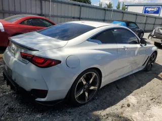 2020 Infiniti Q60 Red Sport 400 with VIN JN1FV7EL0LM460427, listed as a Copart auction lot 73353544 with 40,881 mi miles and Salvage title. Bid and sale history available at DreamBid. Image 3.