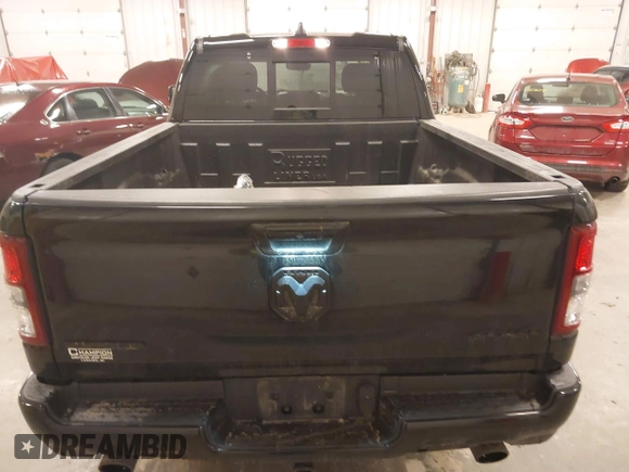 2022 Ram 1500 Big Horn with VIN 1C6SRFBT2NN134857, listed as a IAAI auction lot 41865906 with 82,496 mi miles and . Bid and sale history available at DreamBid. Image 16.