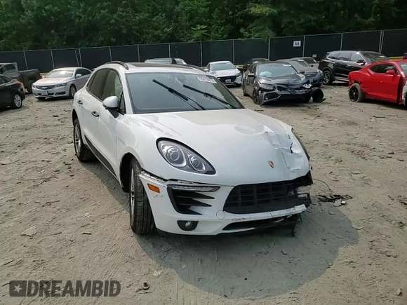 2018 Porsche Macan S with VIN WP1AB2A58JLB32166, listed as a Copart auction lot 59410615 with 112,266 mi miles and Salvage title. Bid and sale history available at DreamBid. Image 14.