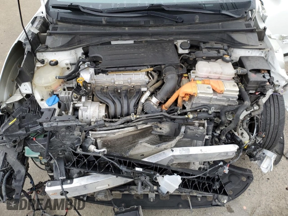 2022 Kia Niro LX with VIN KNDCB3LC1N5546699, listed as a Copart auction lot 84321764 with 76,108 mi miles and Salvage Title. Bid and sale history available at carsss.com. Image 12.