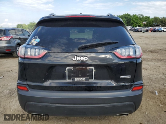 2022 Jeep Cherokee Latitude Lux with VIN 1C4PJLMN6ND549396, listed as a Copart auction lot 56864084 with 43,556 mi miles and Salvage title. Bid and sale history available at DreamBid. Image 6.