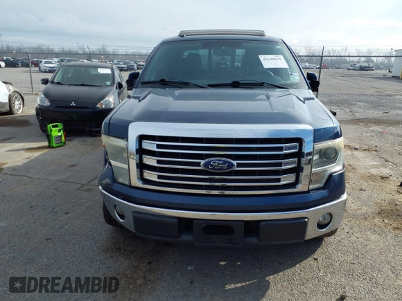 2014 Ford F-150 XL with VIN 1FTFW1CF9EKF32387, listed as a IAAI auction lot 41640625 with 231,557 mi miles and . Bid and sale history available at DreamBid. Image 12.