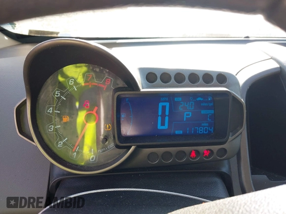 2013 Chevrolet Sonic LT with VIN 1G1JC5SH3D4256507, listed as a IAAI auction lot 42235009 with 117,804 mi miles and . Bid and sale history available at DreamBid. Image 7.