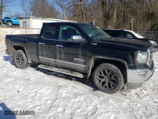 2016 GMC Sierra 1500 SLT with VIN 1GTV2NEC9GZ384561, listed as a Copart auction lot 89376335 with 86,007 mi miles and Salvage Title. Bid and sale history available at carsss.com. Image 4.