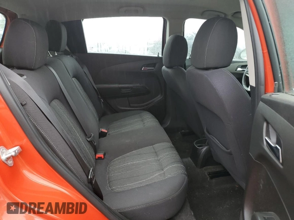 2012 Chevrolet Sonic LT with VIN 1G1JC6SBXC4200709, listed as a Copart auction lot 59656395 with 85,289 mi miles and Clean title. Bid and sale history available at DreamBid. Image 10.