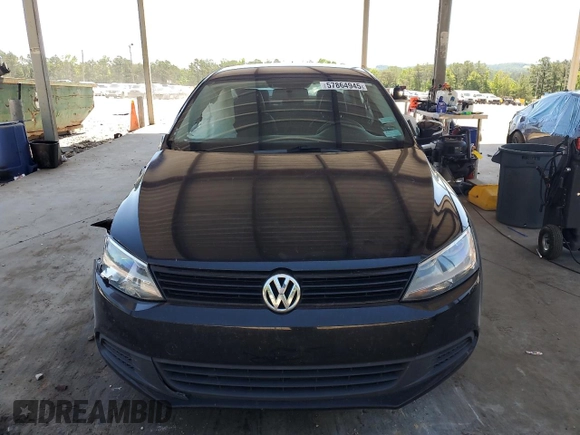 2012 Volkswagen Jetta SE with VIN 3VWDX7AJ2CM340682, listed as a Copart auction lot 57864945 with 180,680 mi miles and Salvage title. Bid and sale history available at DreamBid. Image 5.