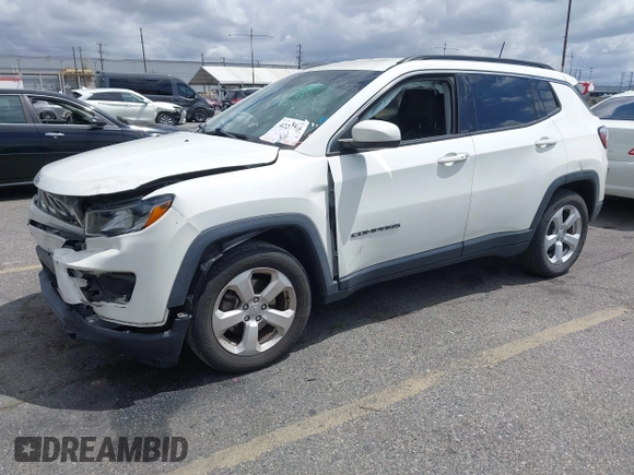 2020 Jeep Compass Latitude с VIN 3C4NJCBB4LT141695, выставлен на аукционе IAAI как лот 42248618 с пробегом 31 123 миль миль и . История ставок и продаж доступна на DreamBid. Изображение 2.