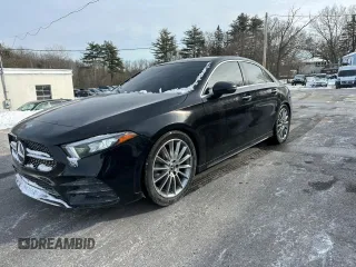 2022 Mercedes-Benz A 220 with VIN W1K3G4FB5NJ361210, listed as a Copart auction lot 42653105 with 57,984 mi miles and Clean Title. Bid and sale history available at DreamBid. Image 1.