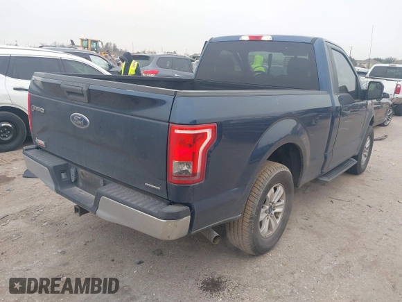 2016 Ford F-150 XL with VIN 1FTMF1C8XGKF96501, listed as a IAAI auction lot 41288789 with 206,914 mi miles. Bid and sale history available at carsss.com. Image 4.